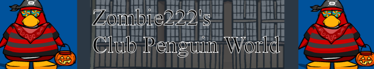 Zombies Club Penguin World Header